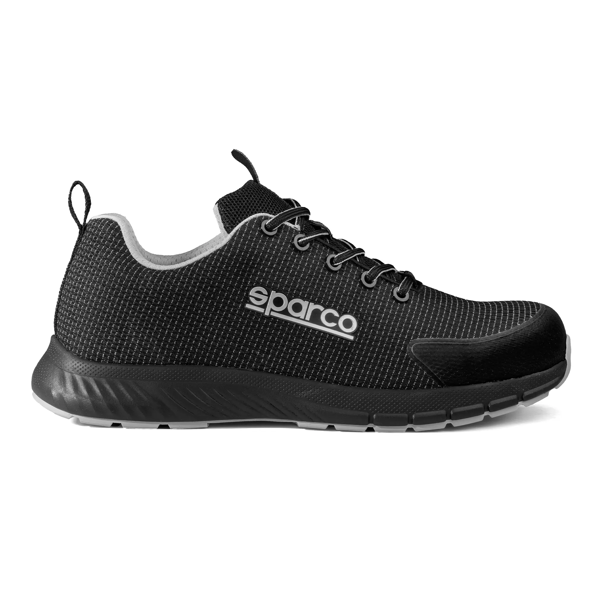 SCARPA ANTINFORTUNISTICA TRACTION ASAN S3S BASSA NERA SPARCO - immagine 3