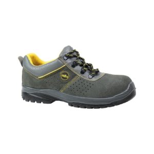 SCARPA ANTINFORTUNISTICA BASSA SCAMOSCIATA GRIGIA TIRSO EN20345