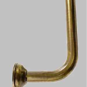 TUBO A 90° PER CASSETTA ALTA 0523BR BRONZATO PORTA E BINI