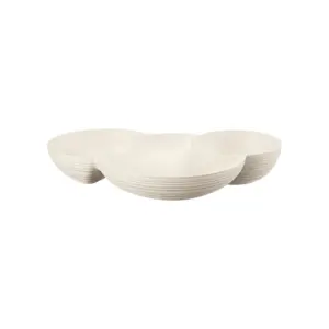 GUZZINI ANTIPASTIERA "TIERRA" BIANCO LATTE COD. 171200156