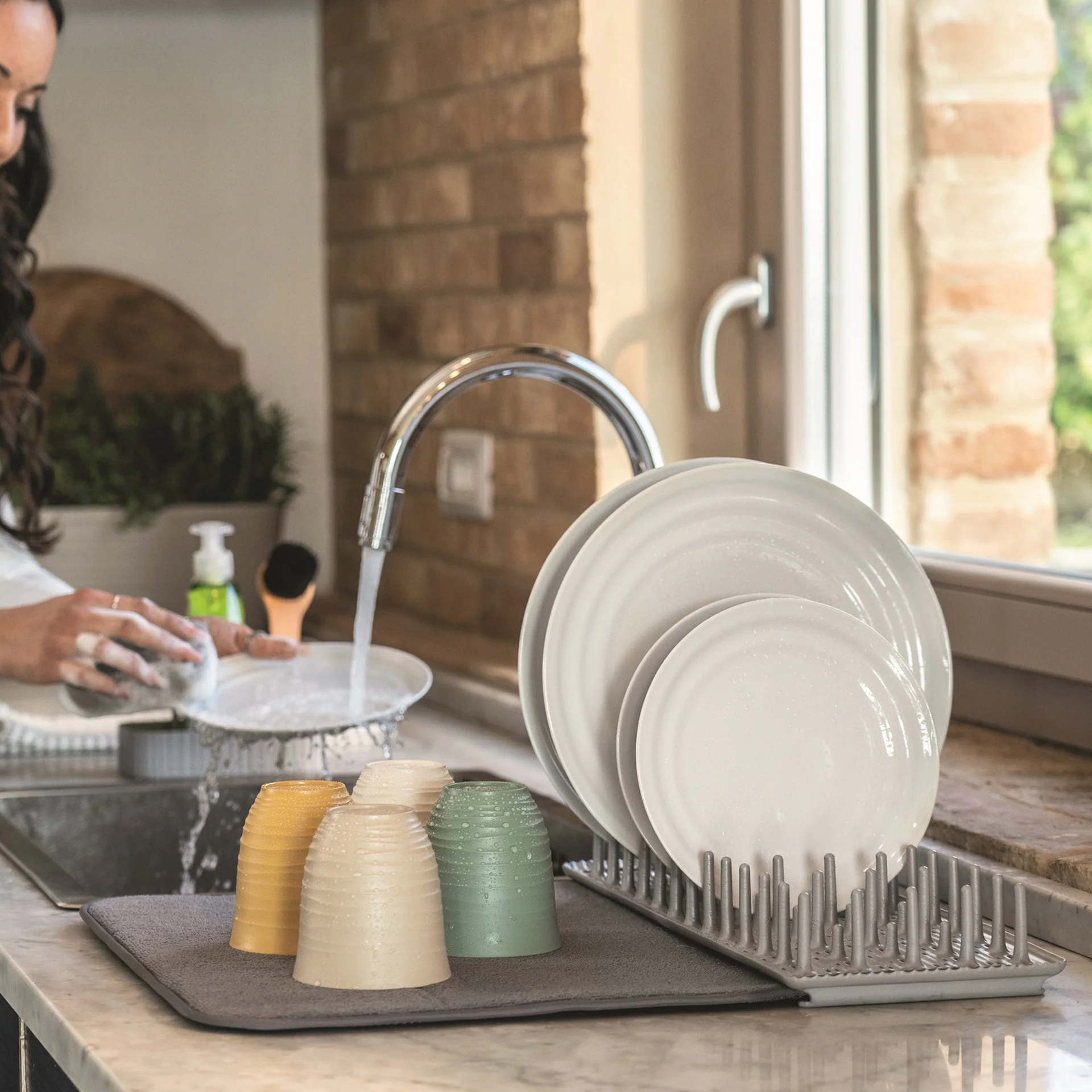 GUZZINI SCOLAPIATTI CON TAPPETINO "DRY&SAFE" "ORGANIZATION" COD. 18580033 - immagine 5