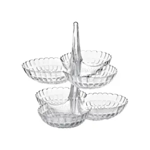 GUZZINI ANTIPASTIERA "TIFFANY" TRASPARENTE COD. 19920100