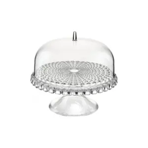 GUZZINI ALZATA CON CAMPANA "TIFFANY" ø30 TRASPARENTE COD. 19940100