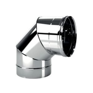 CURVA CHIUSA ACCIAIO 90° DA 80