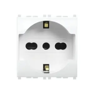 FRUTTO PRESA SCHUKO BIANCA MIVIDA ELETTROCANALI ECMV6050