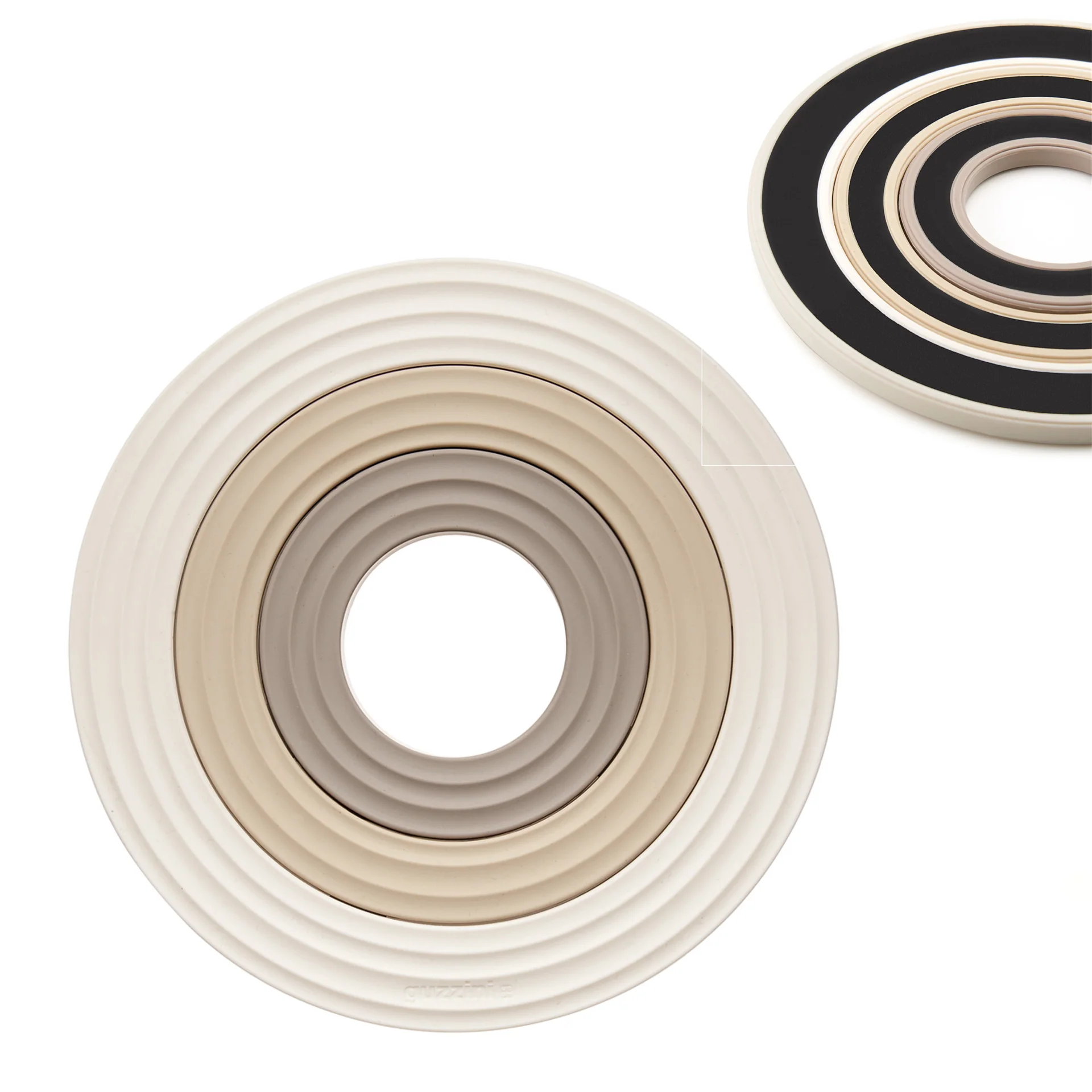 GUZZINI SET 3 SOTTOPENTOLA '3IN1 RING' "TIERRA" COD. 11870052 - immagine 2