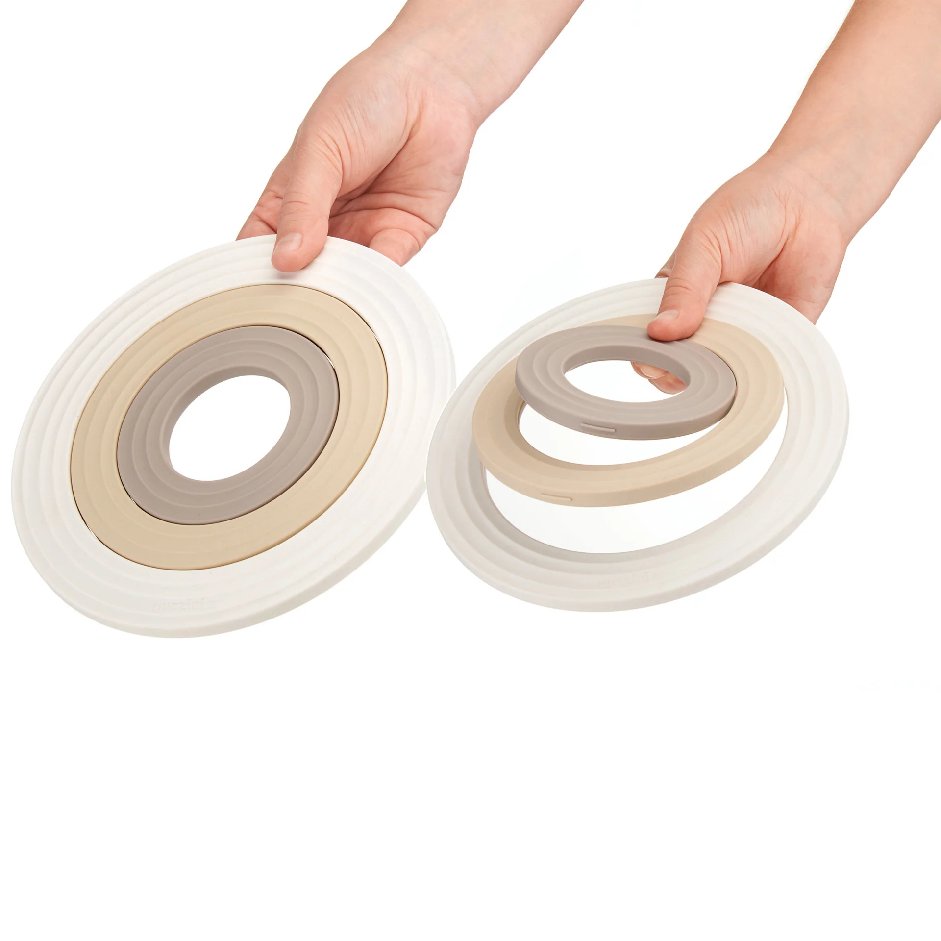 GUZZINI SET 3 SOTTOPENTOLA '3IN1 RING' "TIERRA" COD. 11870052 - immagine 3