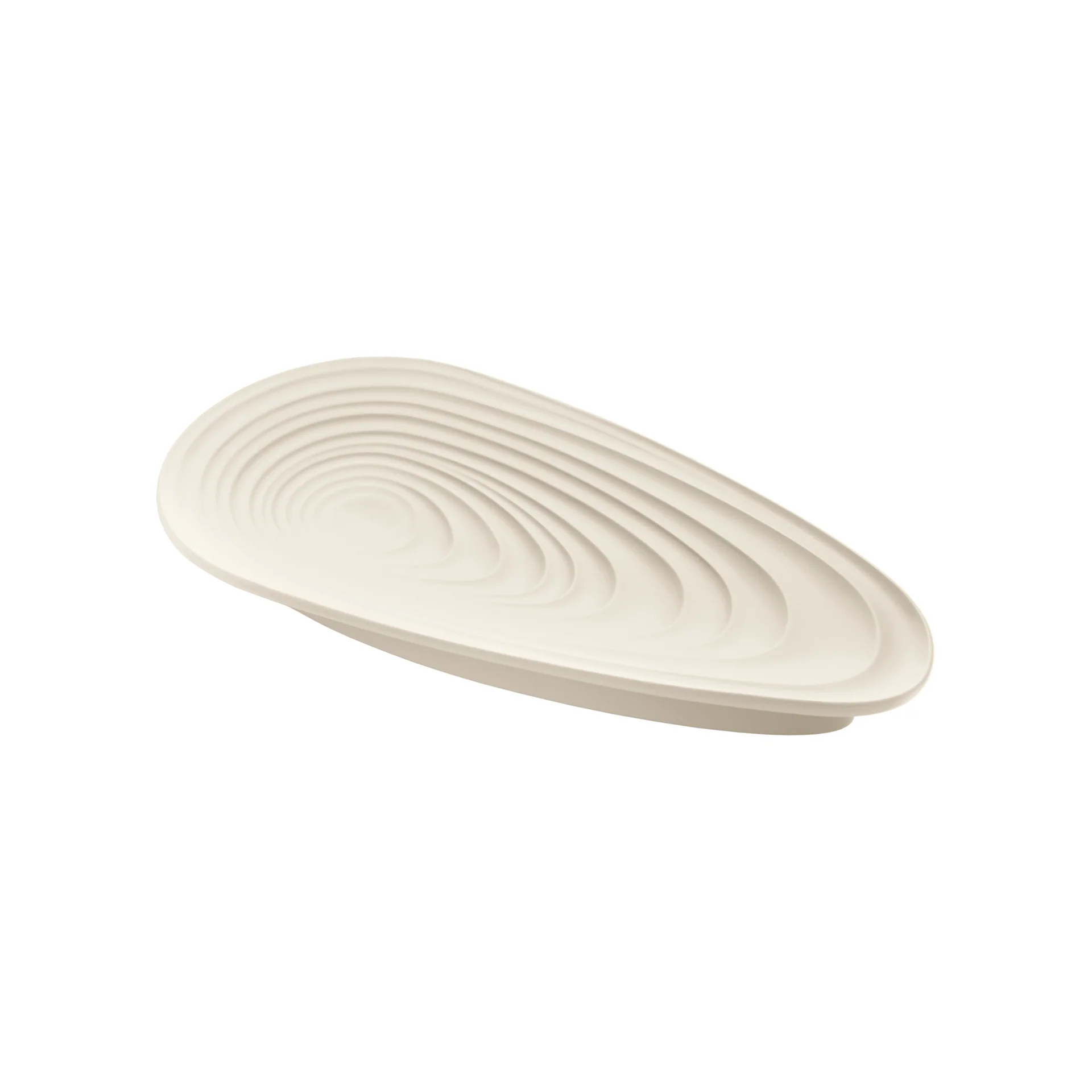 GUZZINI POGGIAMESTOLO 'KEEP CLEAN' "TIERRA" BIANCO LATTE COD. 179900156