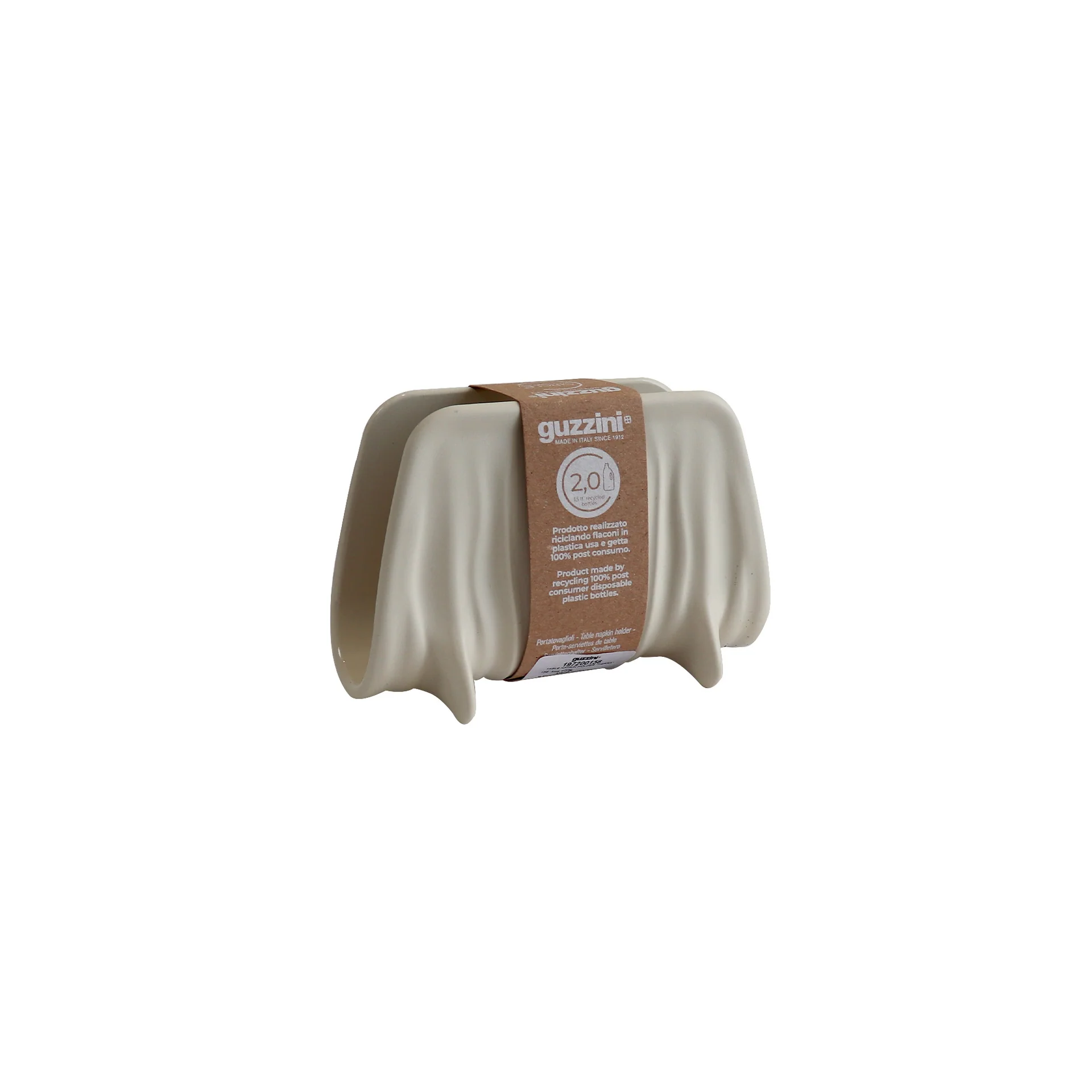 GUZZINI PORTATOVAGLIOLI "TIERRA" BIANCO LATTE COD. 197200156 - immagine 2
