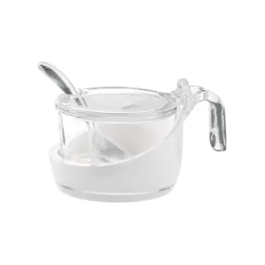 GUZZINI FORMAGGERA BICOLORE CON CUCCHIAINO "EVERYDAY" COD. 24890000