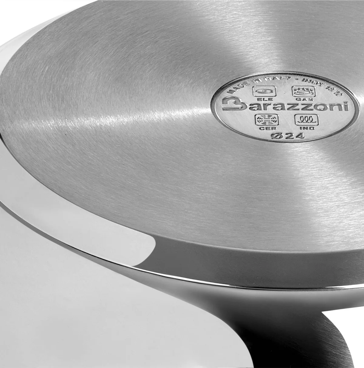 BARAZZONI PENTOLA A PRESSIONE BONITA PIÙ ACCIAIO INOX 22 CM 5 LT COD. 530045005080 - immagine 2