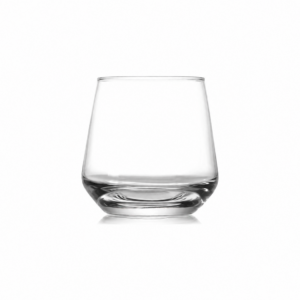 SET 6 PZ BICCHIERI ACQUA 345CC PARSIFAL IN VETRO TRASPARENTE LAL361F91