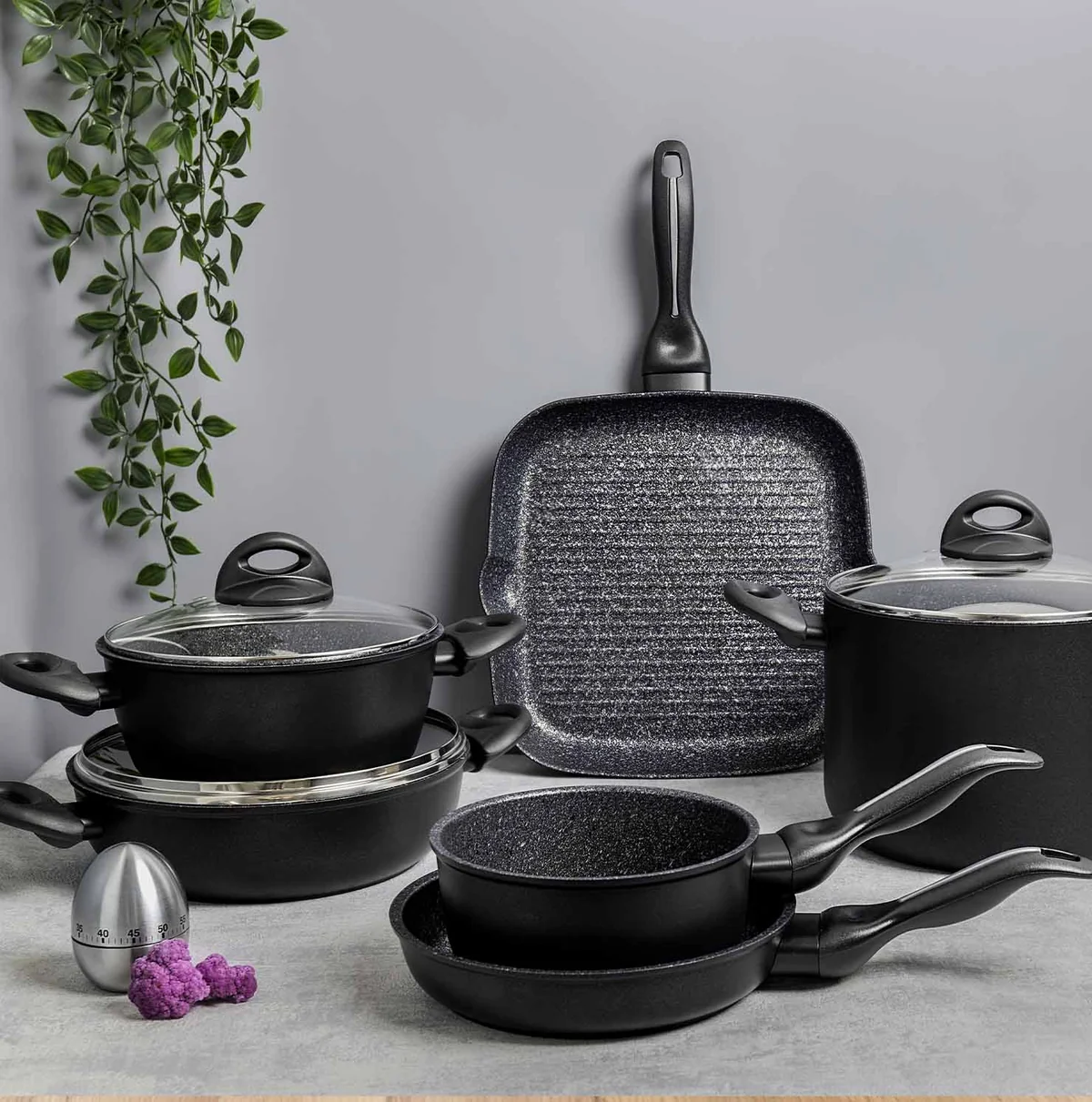 BARAZZONI PADELLA GRANITICA EXTRA INDUCTION ALLUMINIO Ø 26 COD. 85110602681 - immagine 3