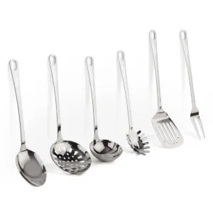BARAZZONI SET MESTOLI 6 PZ MEDITERRANEA ACCIAIO INOX COD. 8010059006