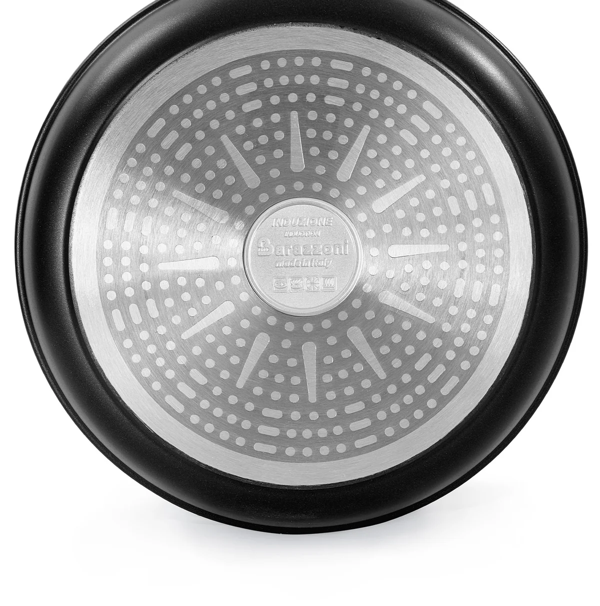 BARAZZONI PADELLA GRANITICA EXTRA INDUCTION ALLUMINIO Ø 26 COD. 85110602681 - immagine 2