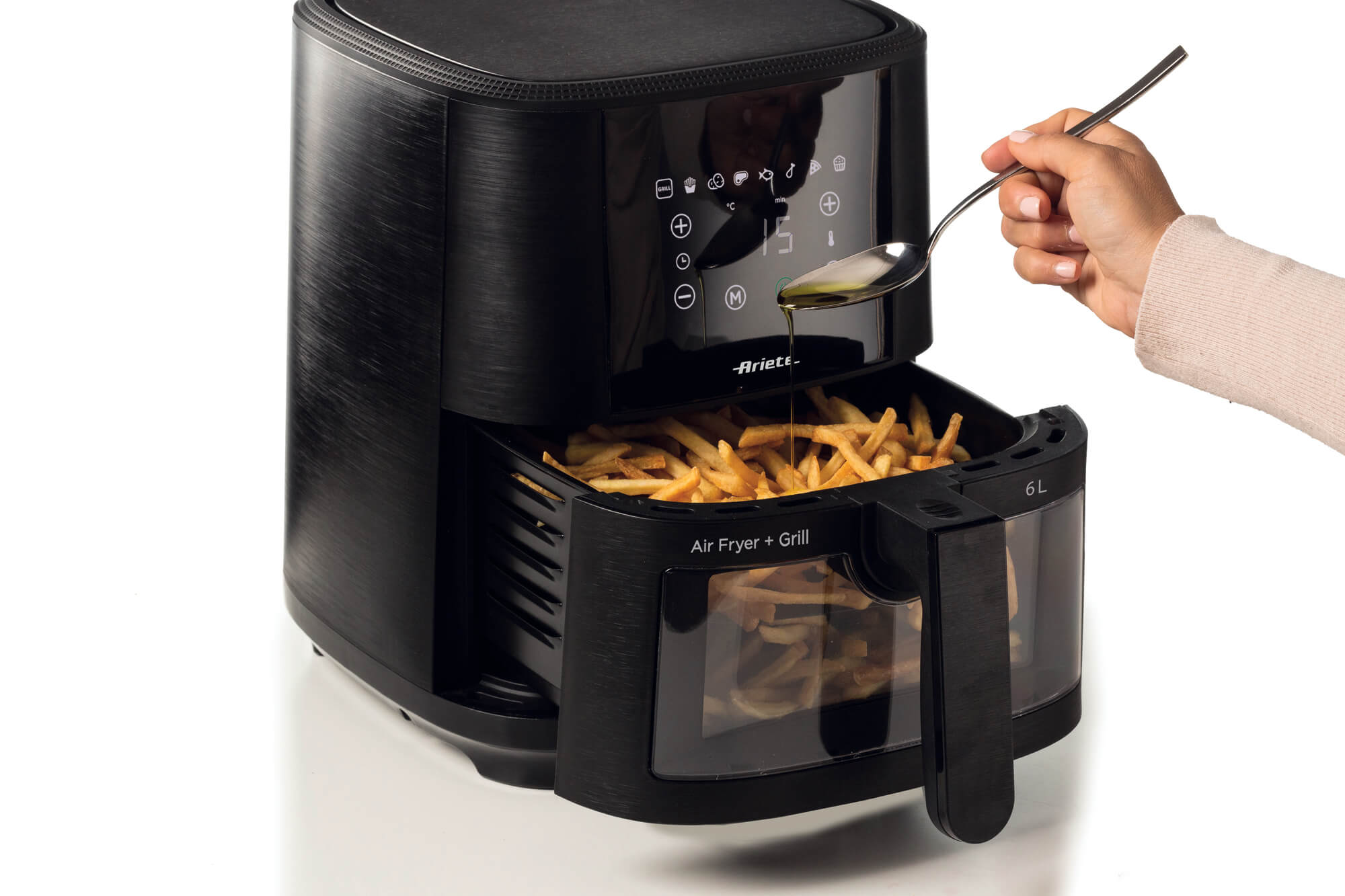 ARIETE FRIGGITRICE AD ARIA 6 LT COD. 4626/00 - immagine 6