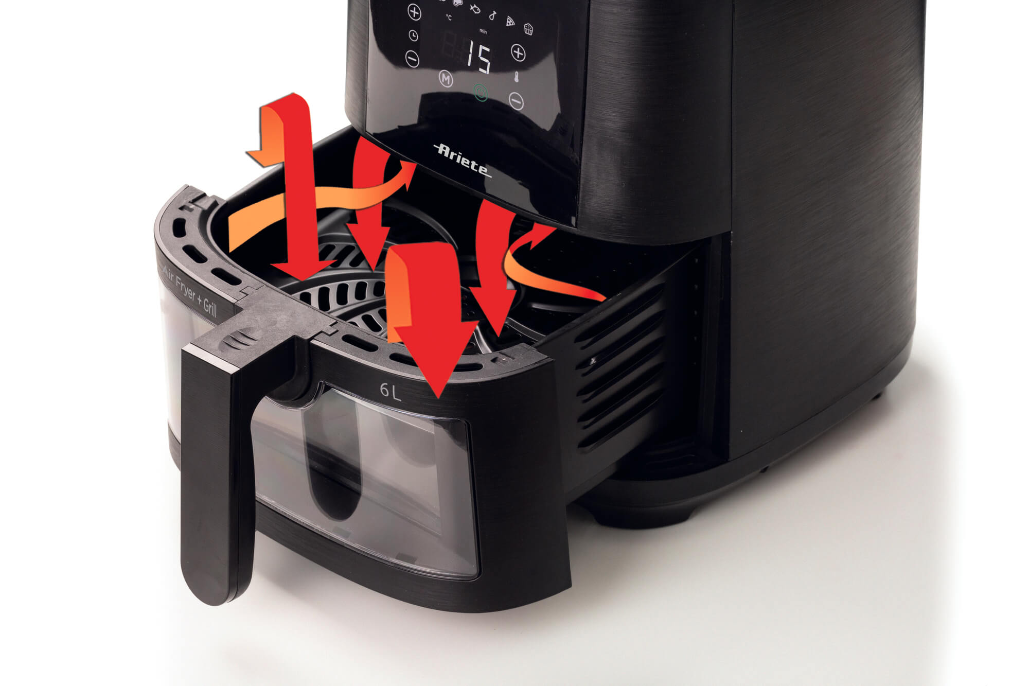 ARIETE FRIGGITRICE AD ARIA 6 LT COD. 4626/00 - immagine 4