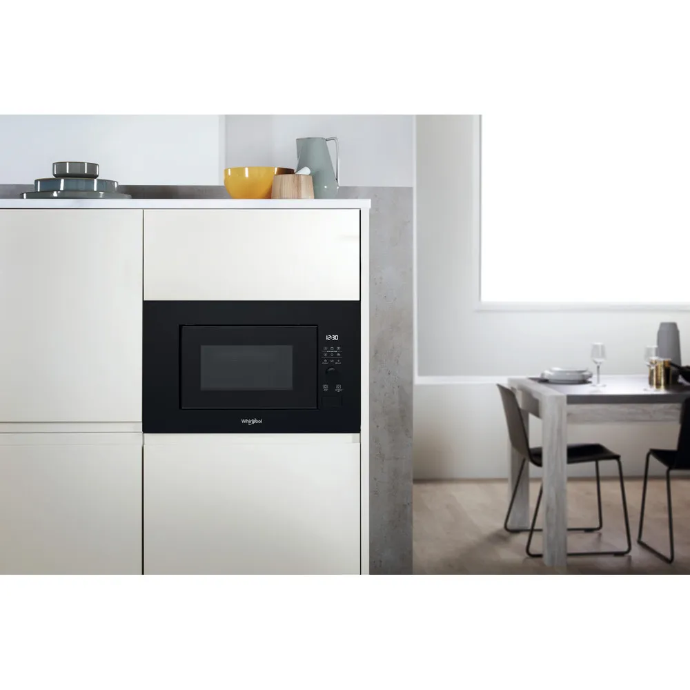 WHIRLPOOL FORNO A MICROONDE AD INCASSO NERO COD. WMF200GNB - immagine 8