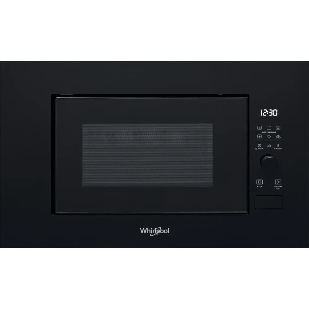 WHIRLPOOL FORNO A MICROONDE AD INCASSO NERO COD. WMF200GNB