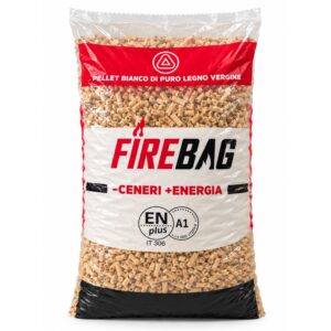 PELLET CANADESE PURO LEGNO VERGINE 6 MM 15 KG FIREBAG