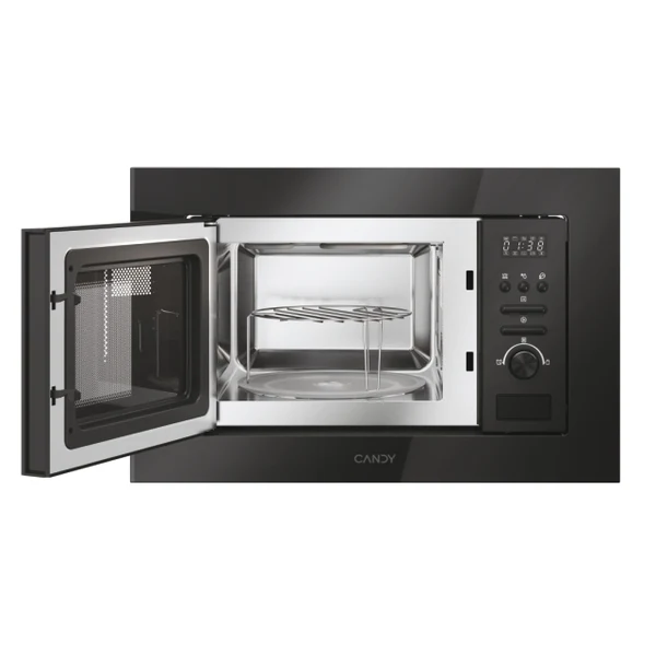 CANDY FORNO A MIROONDE WAVE 600 FULL BLACK FRAMED COD. CA20FMW7NB - immagine 7