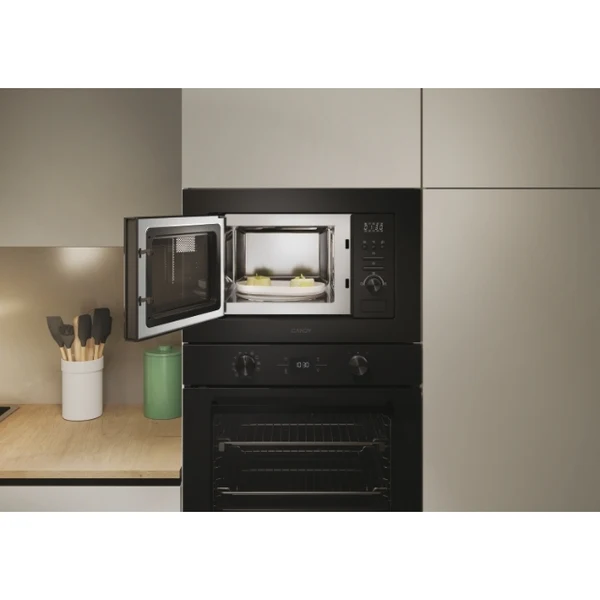 CANDY FORNO A MIROONDE WAVE 600 FULL BLACK FRAMED COD. CA20FMW7NB - immagine 4