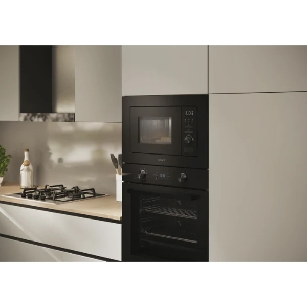 CANDY FORNO A MIROONDE WAVE 600 FULL BLACK FRAMED COD. CA20FMW7NB - immagine 3