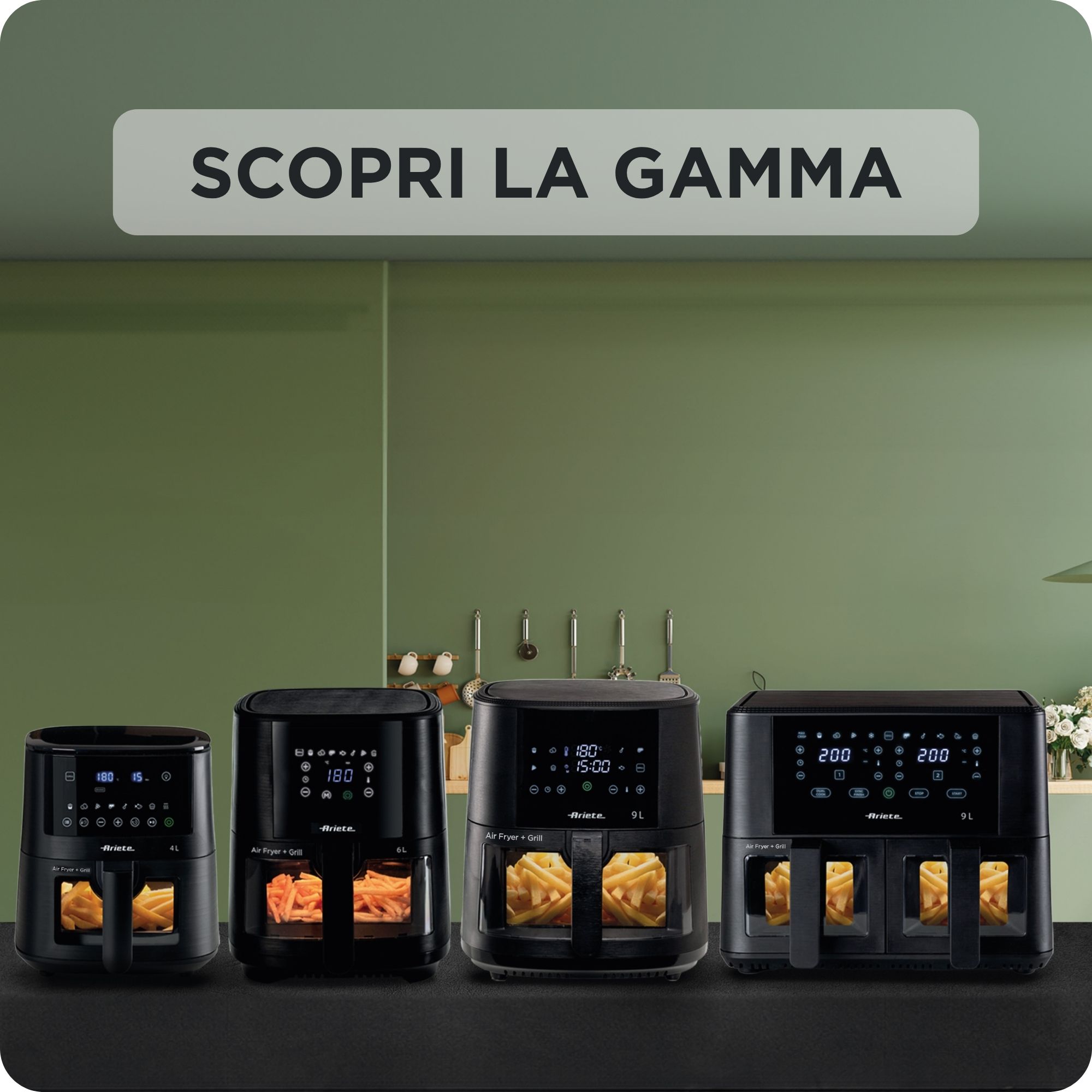 ARIETE FRIGGITRICE AD ARIA 6 LT COD. 4626/00 - immagine 3